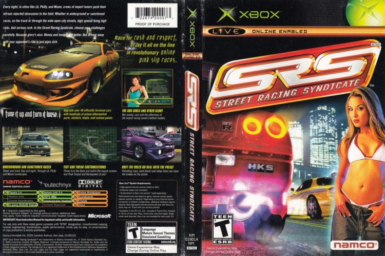 SRS: Street Racing Syndicate [BC] - Xbox Original | VideoGameX