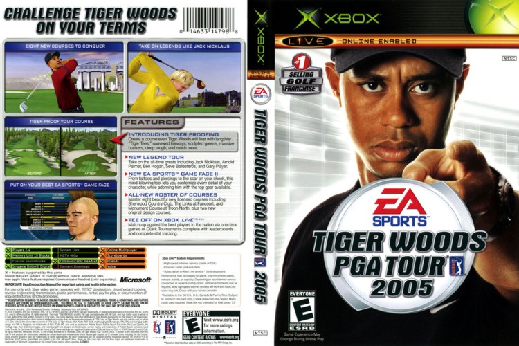 Tiger Woods PGA Tour 2005 - Xbox Original | VideoGameX