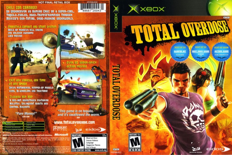 Total Overdose: A Gunslinger's Tale in Mexico - Xbox Original | VideoGameX