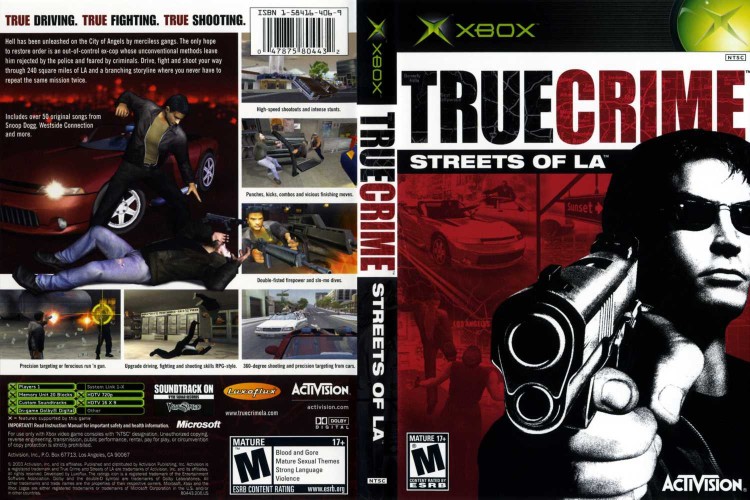 True Crime: Streets of LA [BC] - Xbox Original | VideoGameX