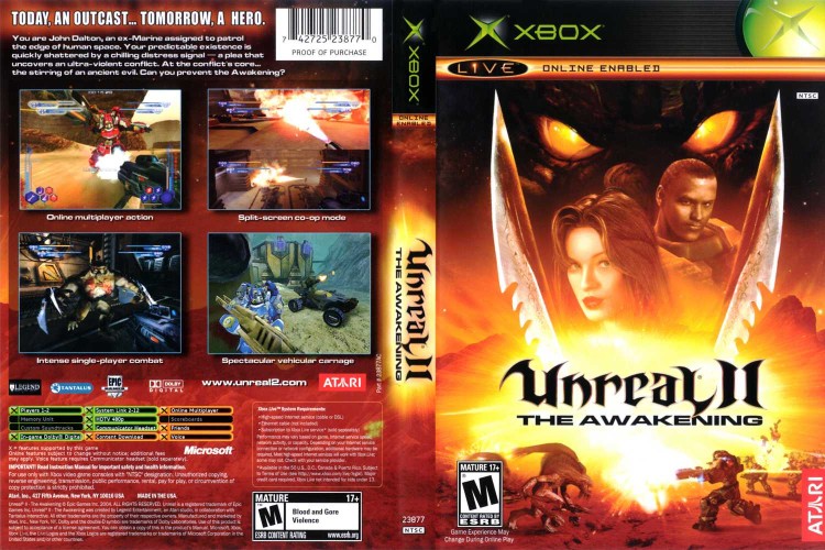 Unreal II: The Awakening - Xbox Original | VideoGameX
