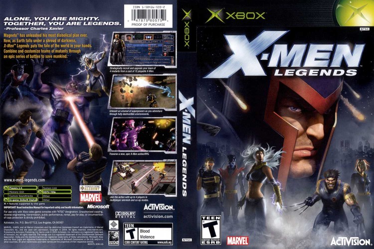 X-Men Legends - Xbox Original | VideoGameX