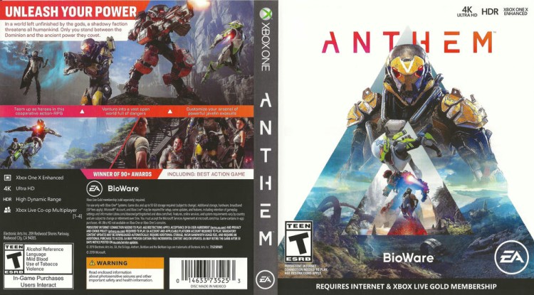 Anthem - Xbox One | VideoGameX