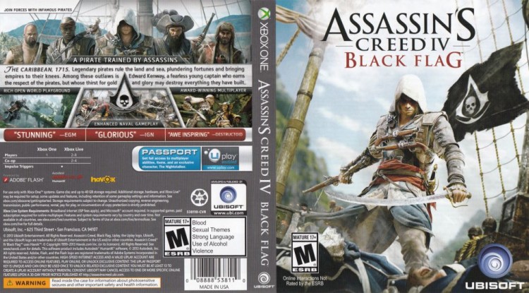 Assassin's Creed IV: Black Flag - Xbox One | VideoGameX