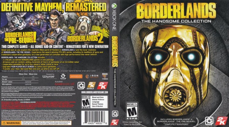 Borderlands: Handsome Collection  - Xbox One | VideoGameX