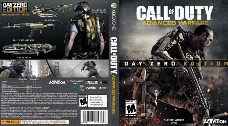 Call of Duty: Advanced Warfare - Xbox One | VideoGameX