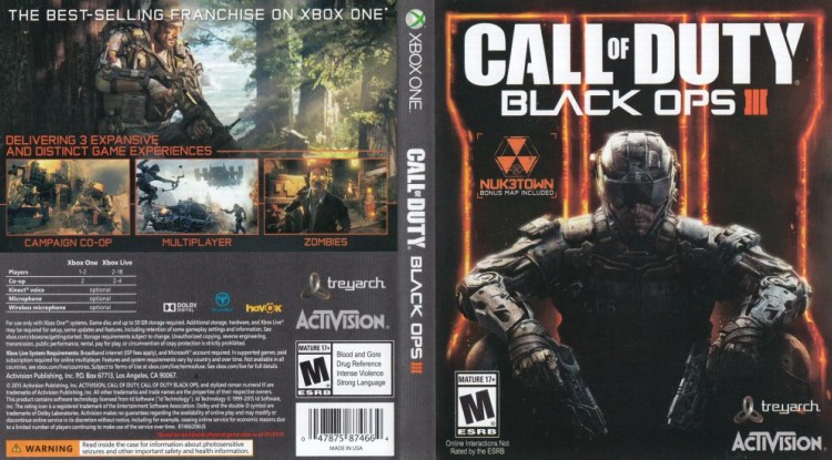 Call of Duty: Black Ops III - Xbox One | VideoGameX
