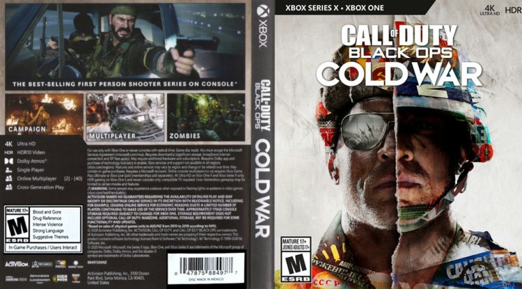 Call of Duty: Black Ops Cold War - Xbox One | VideoGameX