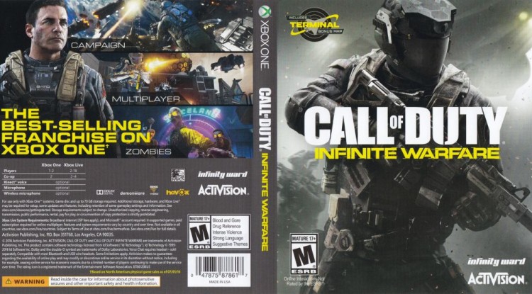 Call of Duty Infinite Warfare - Xbox One | VideoGameX