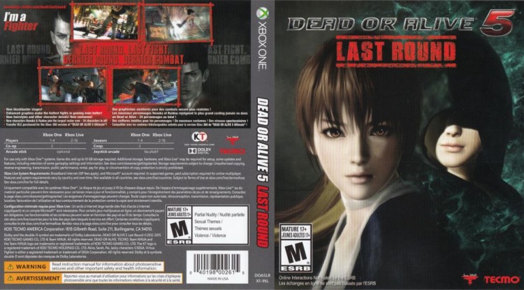 Dead or Alive 5 Last Round - Xbox One | VideoGameX