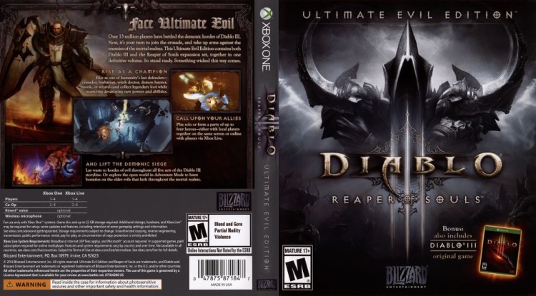 Diablo III: Ultimate Evil Edition - Xbox One | VideoGameX