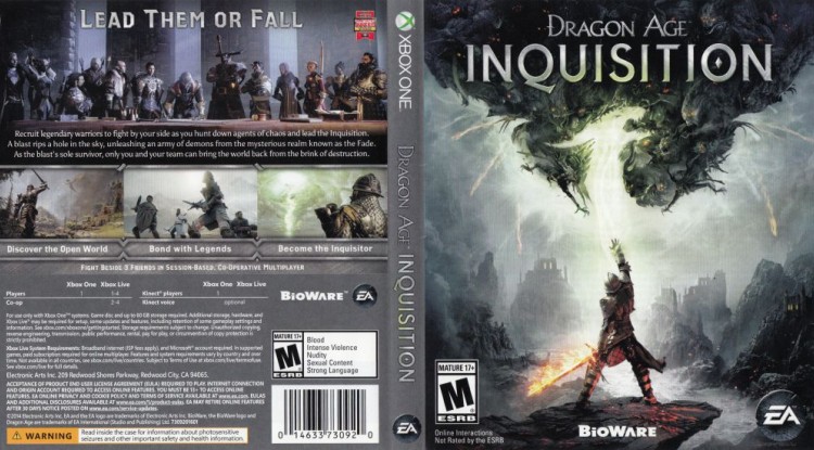 Dragon Age: Inquisition - Xbox One | VideoGameX