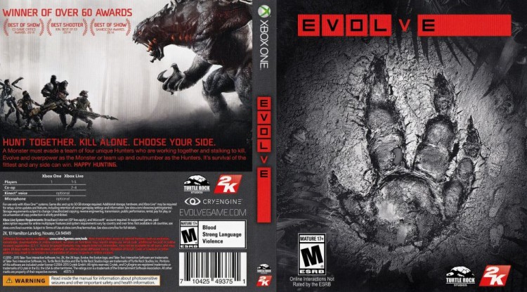 Evolve - Xbox One | VideoGameX