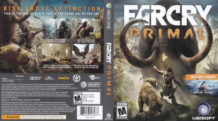 Far Cry Primal - Xbox One | VideoGameX