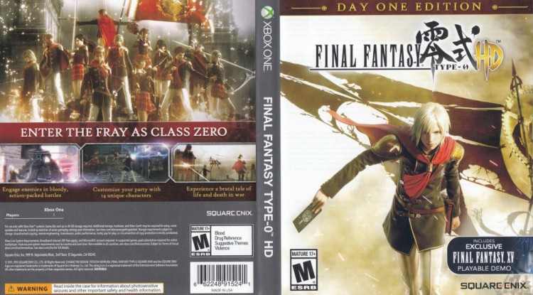 Final Fantasy Type-0 HD - Xbox One | VideoGameX