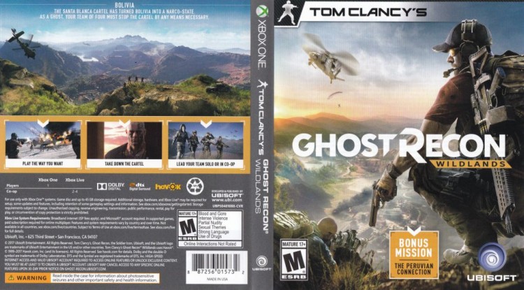 Ghost Recon Wildlands - Xbox One | VideoGameX