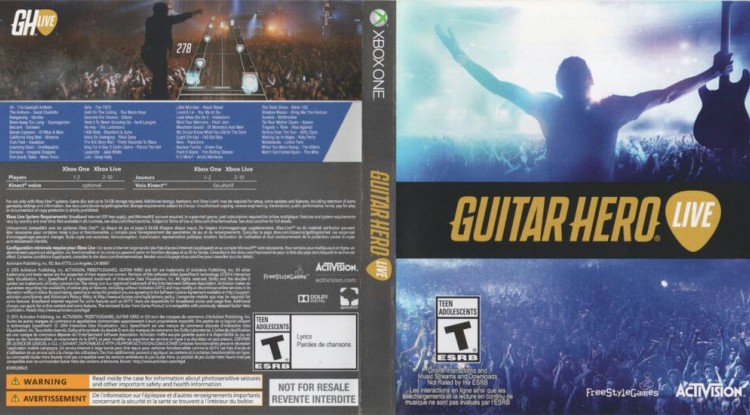 Guitar Hero Live - Xbox One | VideoGameX