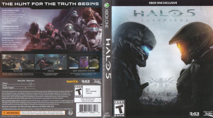 Halo 5: Guardians - Xbox One | VideoGameX