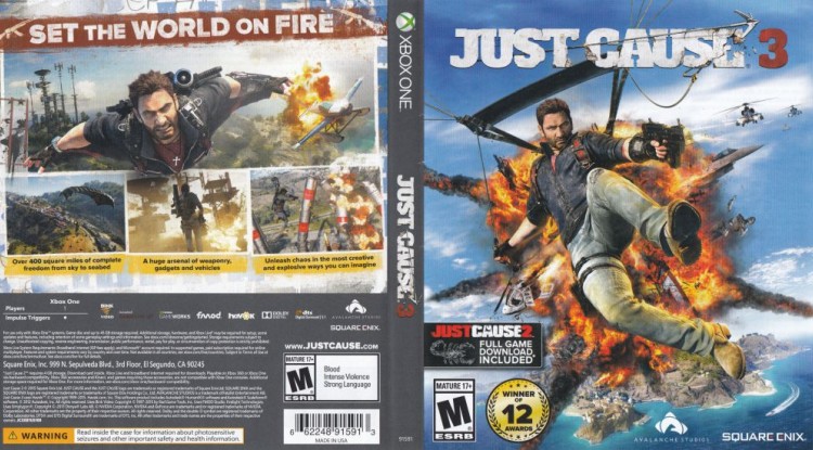 Just Cause 3 - Xbox One | VideoGameX