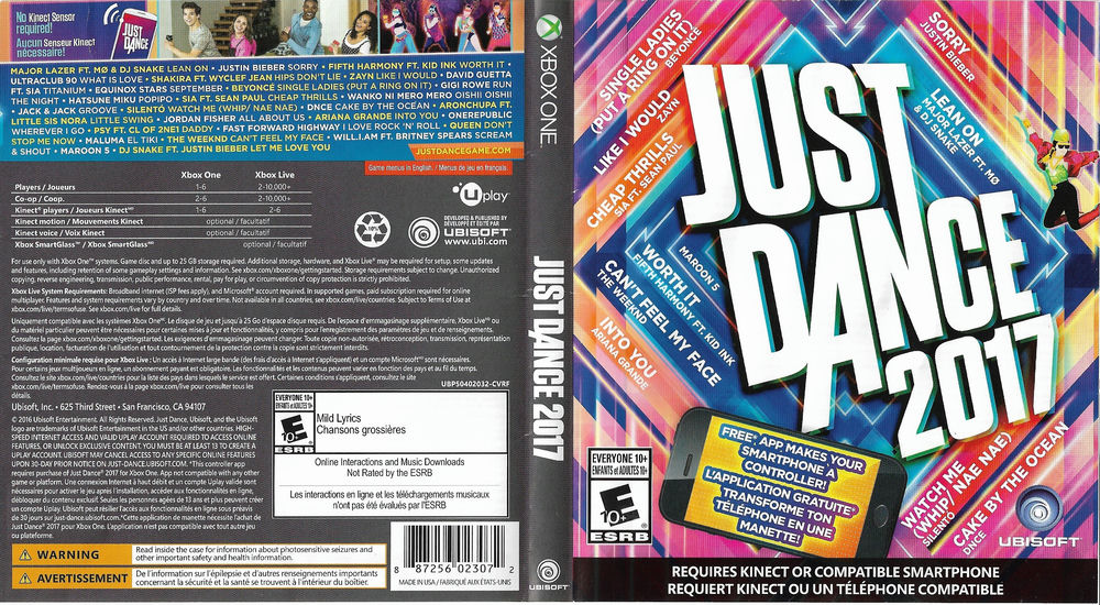 Just Dance 2017 - Xbox 360