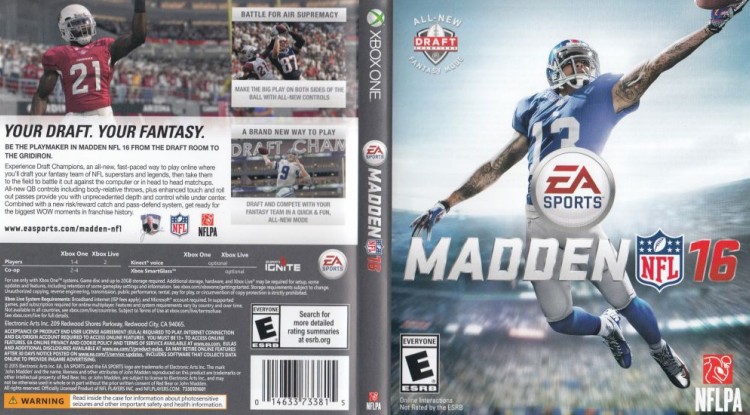 Madden NFL 16 - Xbox One | VideoGameX