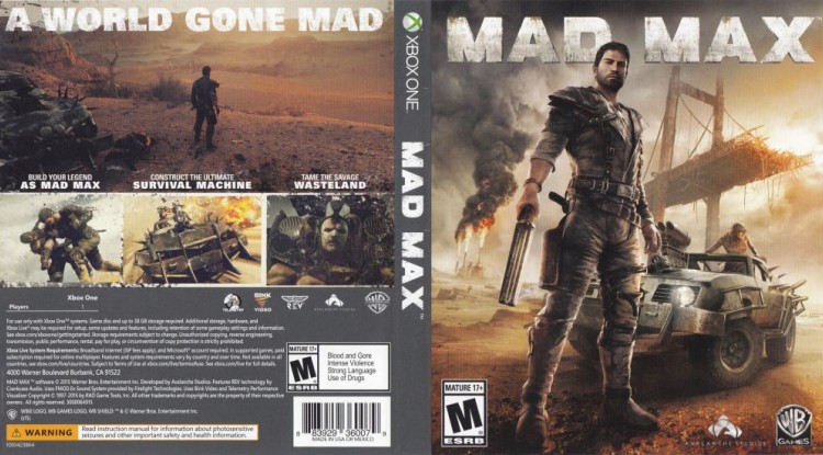 Mad Max - Xbox One | VideoGameX