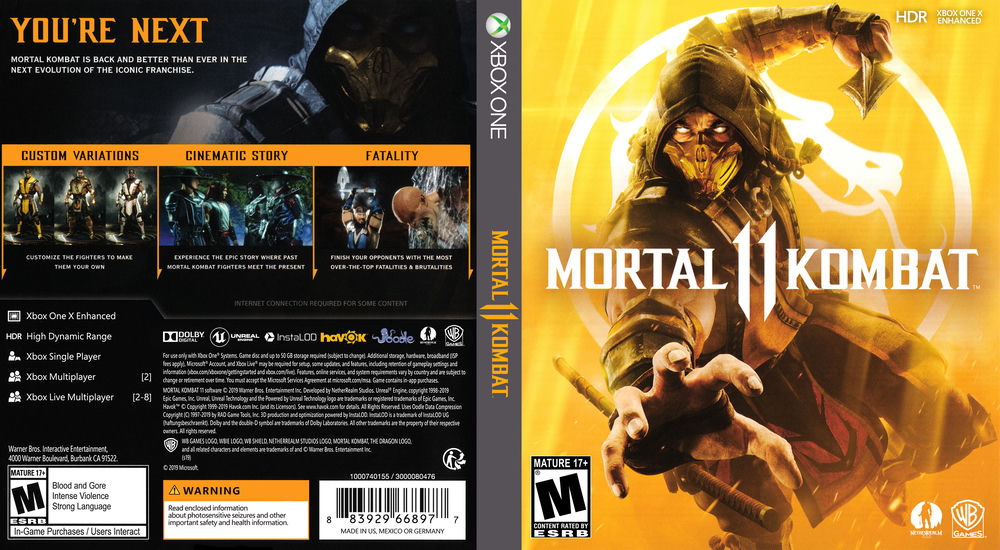 Mortal Kombat 11 - Xbox One