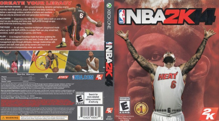 NBA 2K14 - Xbox One | VideoGameX