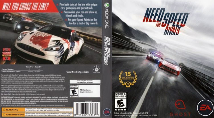 Need for Speed: Rivals - Xbox One | VideoGameX