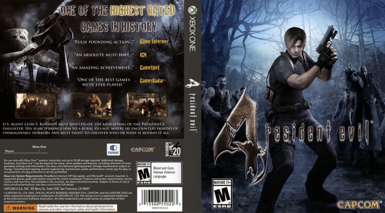 Resident Evil 4 - Xbox One | VideoGameX