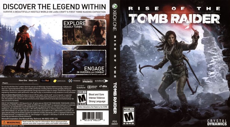 Rise of the Tomb Raider - Xbox One | VideoGameX