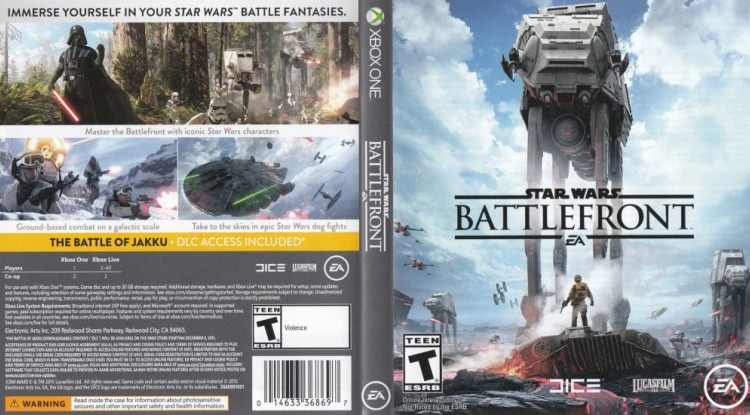 Star Wars: Battlefront - Xbox One | VideoGameX