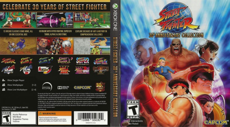 Street Fighter: 30th Anniversary Collection - Xbox One | VideoGameX