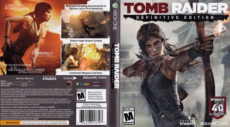 Tomb Raider: Definitive Edition - Xbox One | VideoGameX