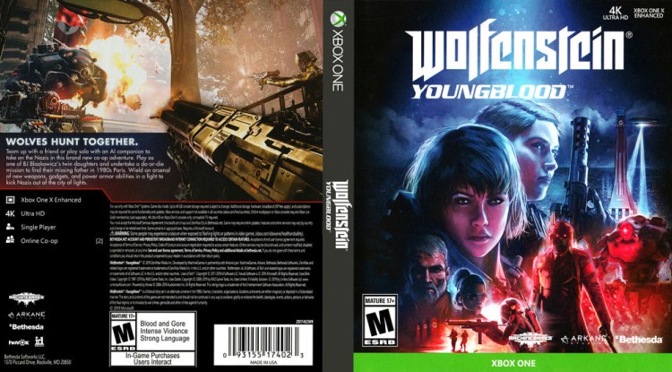 Wolfenstein: Youngblood - Xbox One | VideoGameX