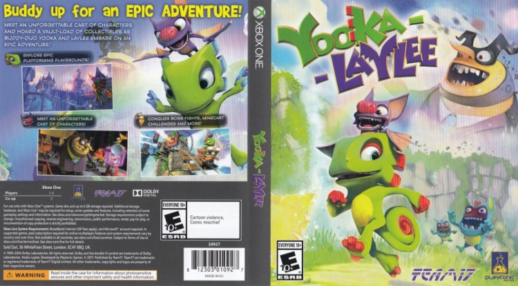 Yooka-Laylee - Xbox One | VideoGameX