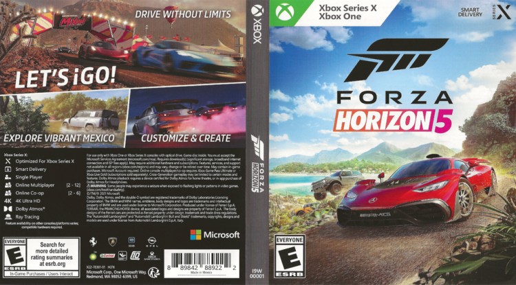 Forza Horizon 5 - Xbox Series X | VideoGameX